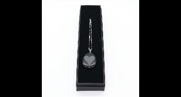 Talisman ketting Hart zwart