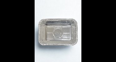 Aluminiumbakjes R850G Rechthoekig – 100 stuks – 885 cc – Lasagnebak / Kapsalonbak – Ovenbestendig