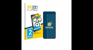 BROTECT - Screenprotector voor realme P4 5G - Folie Beschermfolie transparant 2 Stuks