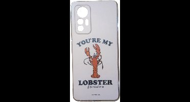 Telefoonhoesje - backcover - Xiaomi 12 lite -You'r my lobster - F-R-I-E-N-D-S.