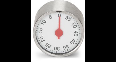 Magnetische kookwekker - 6 cm - RVS