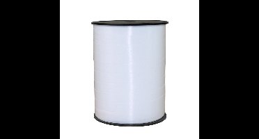 Krullint wit 5mm x 500meter /Cadeaulint / Sierlint / Verpakkingslint/decoratie/ kado