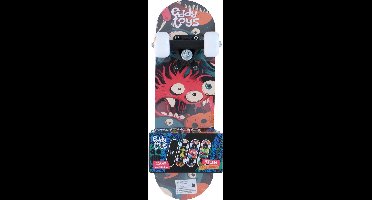 Eddy Toys Skateboard 43 CM - Skateboard voor Kinderen met Houten Board - Skateboard met PP Trucks en Wielen 50 x 30 MM - Skateboard voor Recreatief Skaten - 1 Willekeurige Variant
