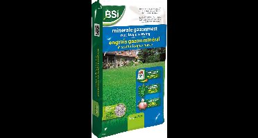 BSI - Minerale Gazonmeststof - 25 kg voor 750 m²