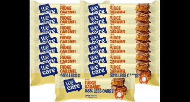 WeCare - Lower Carb - Bar - Fudge Caramel - 15 x 60 gr