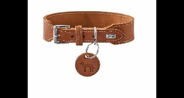 Hunter Hondenhalsband Aalborg Extra Breed Cognac Maat 60
