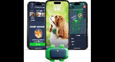 Core® GPS Tracker hond - GPS Tracker - GPS Trackers - Groen - 12cm x 11cm x 5cm