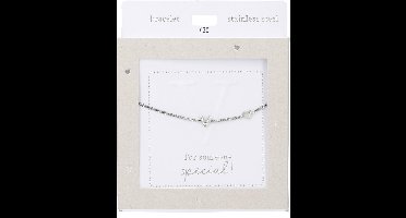 Depesche - Armband "Heart of Gold" - mot. 030 - V - silver