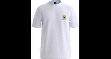 Boss Heren T-Shirt Wit 50561872/100 Te Movement