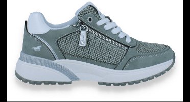 Mustang Dames Sneaker | Kaki | Maat: 38