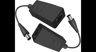 Ip camera data overdracht via rg59 coax kabel passief