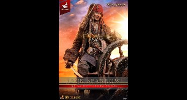 Hot Toys Jack Sparrow - Artisan Edition Deluxe Version - 1:6 Scale Figure - Hot Toys - Pirates of the Caribbean: Dead Men Tell No Tales Action Figuur: 30 cm