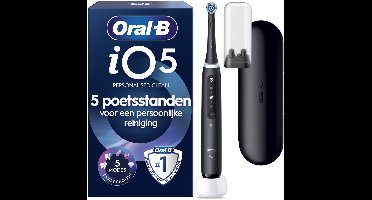 Oral-B iO 5N Elektrische Tandenborstel - Zwart