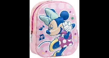 Schoolrugzak Minnie Mouse Roze 25 x 31 x 10 cm