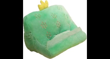 Leeskussen voor tablets en boeken - handig kussen voor comfortabel lezen in bed - geschikt voor diverse apparaten