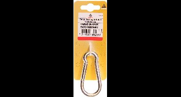 Deltafix karabijnhaak standaard verzinkt 100mm x 10 mm 1 st.