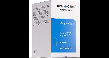 New Care Magnesium citraat - voor de spieren en het energieniveau - 120 capsules - NZVT - vegan