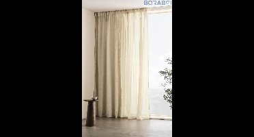 Multifunctioneel Gordijn - Greige - 275x300 cm - Polyester-Katoenmix