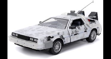 Delorean Time Machine Back to the Future Frost Jada 1:24
