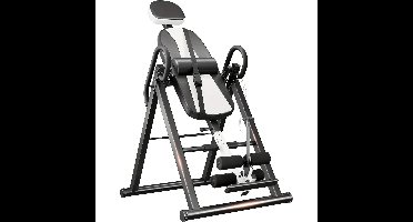 Inversietafel – Omkeerbank – Rugtrainer – Inversiebank – Stretching Bank – Verstelbaar En Inklapbaar – Driedubbele Veiligheidsvergrendeling En Veiligheidsgordel – Wit