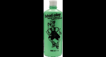 Talens School Colours Bottle 1000 ml Light Green 601 (36716010)