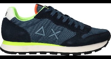 Sun68 Sneaker Tom Fluo Navy Blauw - Maat 46 - Heren - Sneakers