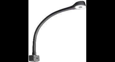 LED Lamp met Zwanenhals F Flexibel 12V Zwart