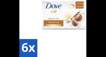 Dove – Zeep – Sheabutter – 4 x 90 g - Voordeelverpakking - 6 stuks