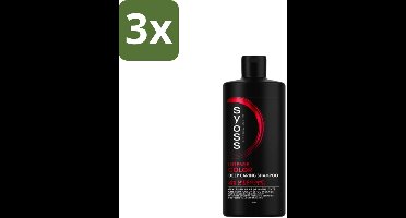 Syoss Color Shampoo 440 ml - Bulkverpakking - 3 stuks
