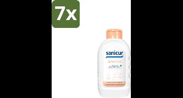 Sanicur Bath & Showergel Sensitive 300 ml - Bulkverpakking - 7 stuks