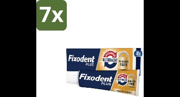 Fixodent Kleefpasta Plus Dual Power 40 gr - Bulkverpakking - 7 stuks