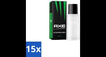 15 x Axe – Aftershave – Africa – 100 ml - Aftershave Africa - Aftershave - Aftershave Africa 100 Ml - Aftershave Voor Mannen - Aftershave Met Kruiden