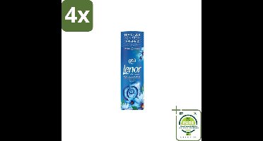 Lenor In-Wash Geurbooster Zeebries 19 wasbeurten 235 gr - Voordeelverpakking - 4 stuks - Zeebries geur - Wasparfum