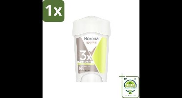 1 x Rexona Deodorant Stick Cream Maximum Protection Stress Control 45 ml - Anti-transpirant Vrouw - Stress-zweet - Droge Huid - Geur - Zweetbescherming