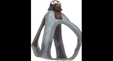 Hond Harnas Step&Go Nelson Blauw M 35cm 42cm