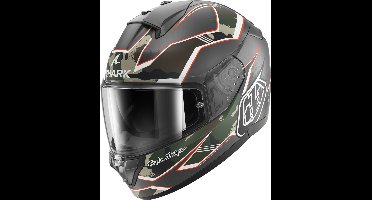 SHARK Ridill 2 Matrix Camo Mat Antraciet Groen Chocolade AGN - Maat XL - Helm