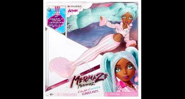 Mermaze Mermaidz Slumber Party Colour Change Brynn pop - 30 cm groot