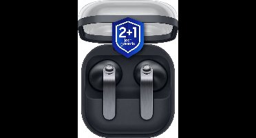 Samsung Galaxy Buds4 - Zwart + 1 jaar extra garantie