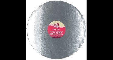 FunCakes Cake Drum Rond Zilver Ø32,5cm 20mm
