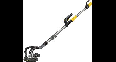 Core® Langnekschuurmachine – Wandschuurmachine 710 W – Plafondschuurmachine Met Rotatiesnelheid Van 600-1500 RPM - Grijs/Geel - 68cm x 27cm x 24cm