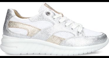 Hartjes Wave Sneakers - Textiel - Dames - Wit - Maat 41,5