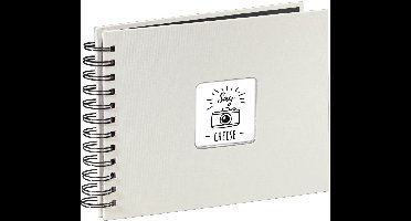 Spiraalalbum Fine Art, 24 x 17cm, 50 zwarte paginas