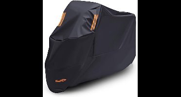 Core® Motorhoes - Scooterhoes - Waterdichte Motorhoes Windbestendig - Zwart - ‎265cm x 105cm x 125cm