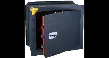 Technomax GOLD GK/6l Kluis - Veiligheidskluis - Robuust en Duurzaam - Blauw - Manganium Staal - Antideco Systeem