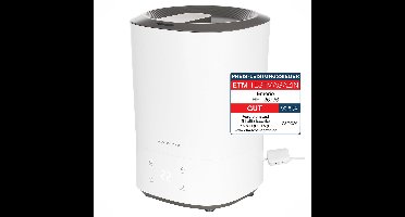 Emerio Luchtbevochtiger - Humidifier - 35dB - 5.5L - Top vulling - 30m² - Ultrasoon - Aroma Functie - Digitaal Display - Automatische Uitschakeling - 3 Snelheden - HF-126736 Wit