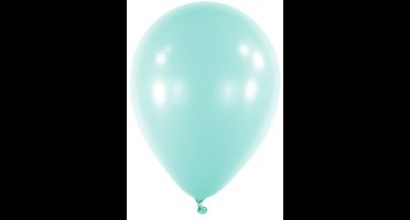 RIETHMULLER - 100 mini latex ballonnen pastel mint 13 cm voor boog en blokken