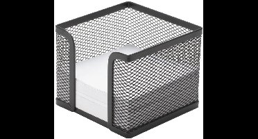 Q-CONNECT memokubus | metaal | zwart