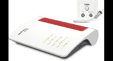 FRITZ!Box 6670 Cable - Draadloze Router - International Edition - Wi-Fi 7