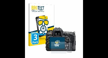 BROTECT - Screenprotector voor Nikon D7200 - Folie Beschermfolie Beschermglas matte 3 Stuks
