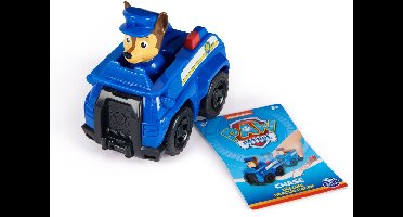 PAW Patrol - Deluxe Rescue Racers verzamelbare Chase PAW Patrol-speelgoedauto's met terugtrekfunctie